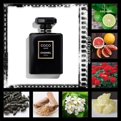 chanel coco noir notes|coco chanel noir perfume notes.